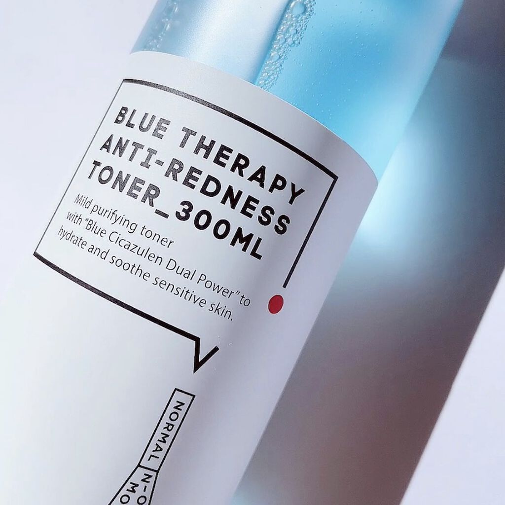 ブルーセラピー アンチ レッドネス トナー/NORMAL NOMORE/化粧水を使ったクチコミ（2枚目）