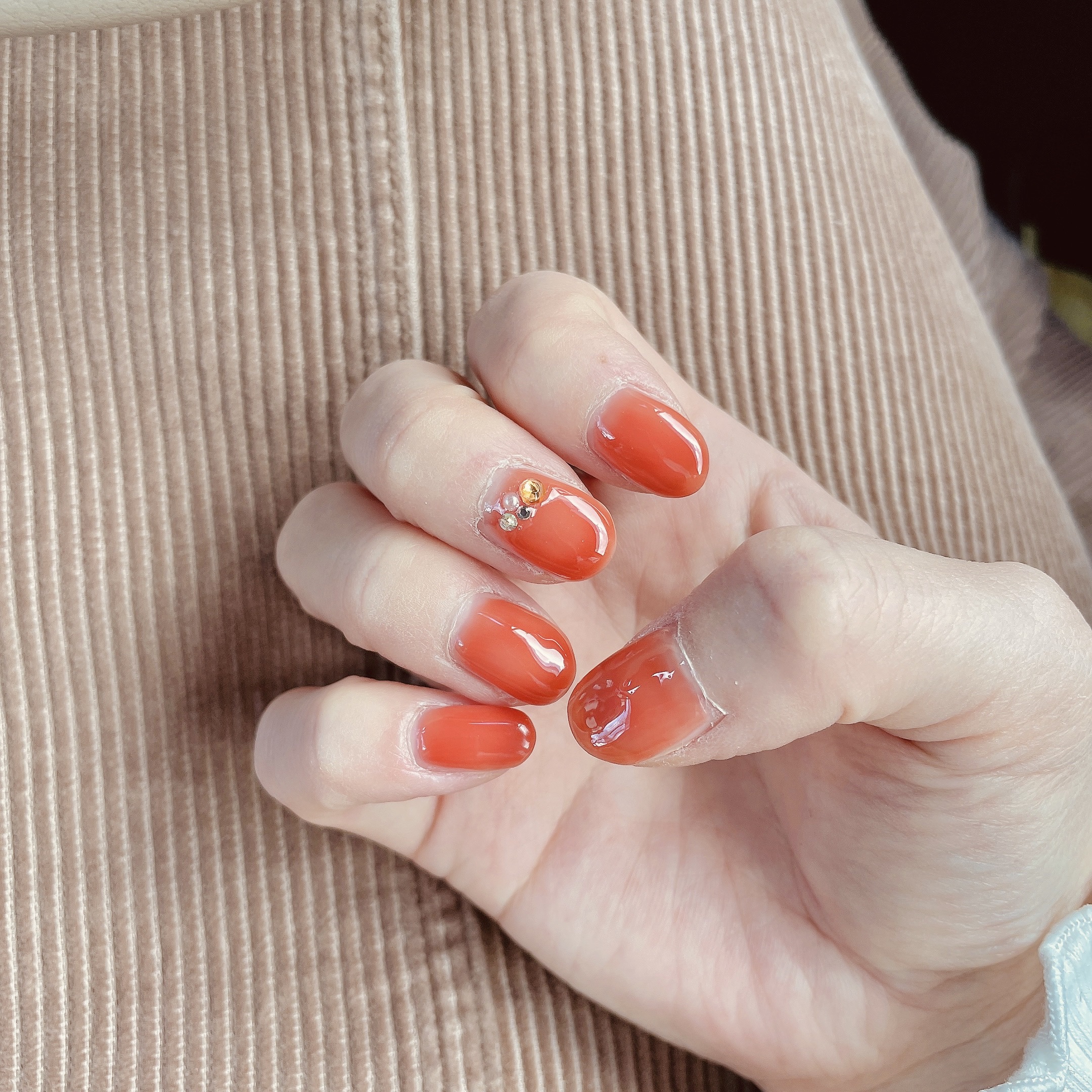 BRG ジェルネイル 1 トップコート/DAISO/ジェルネイルを使ったクチコミ（2枚目）