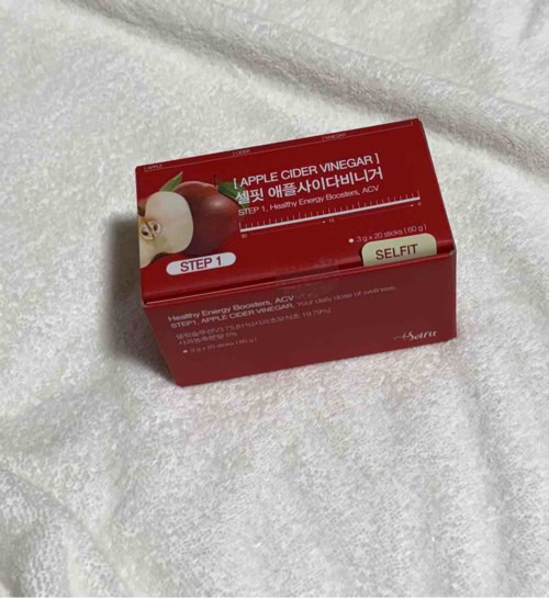 アップルサイダービネガー ダイエットデトックス血糖値ケアA.C.V/SELFIT /美容サプリメントを使ったクチコミ（2枚目）