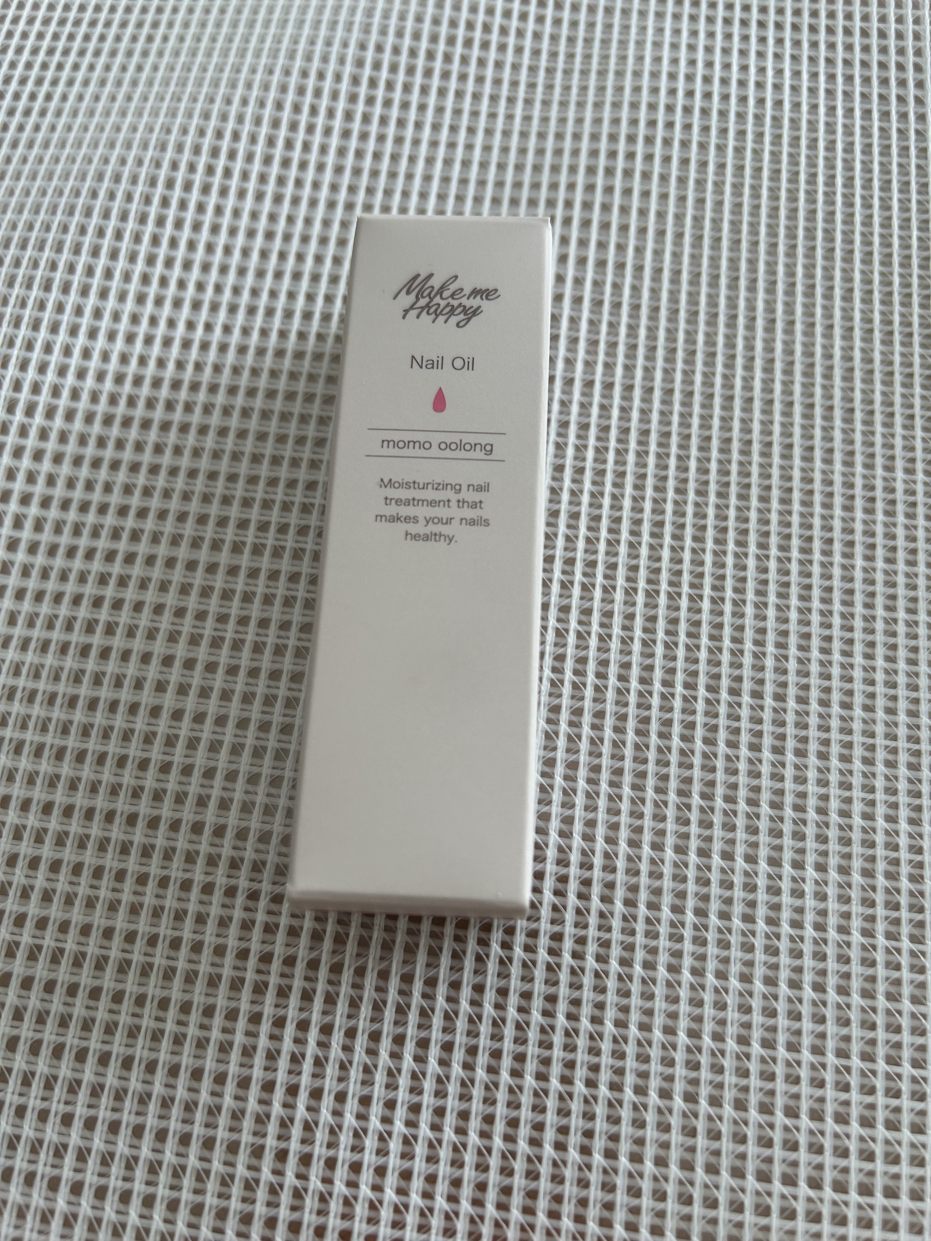 メイクミーハッピー ネイルオイル momo oolong/キャンメイク/ネイルオイル・トリートメントを使ったクチコミ（1枚目）