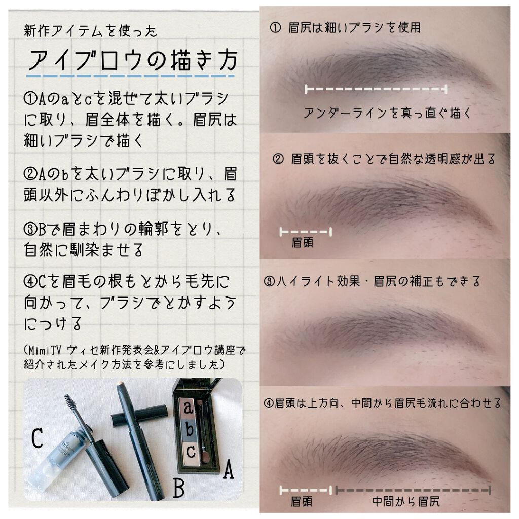 ヴィセ リシェ アイブロウパウダー/Visée/パウダーアイブロウを使ったクチコミ(9枚目)