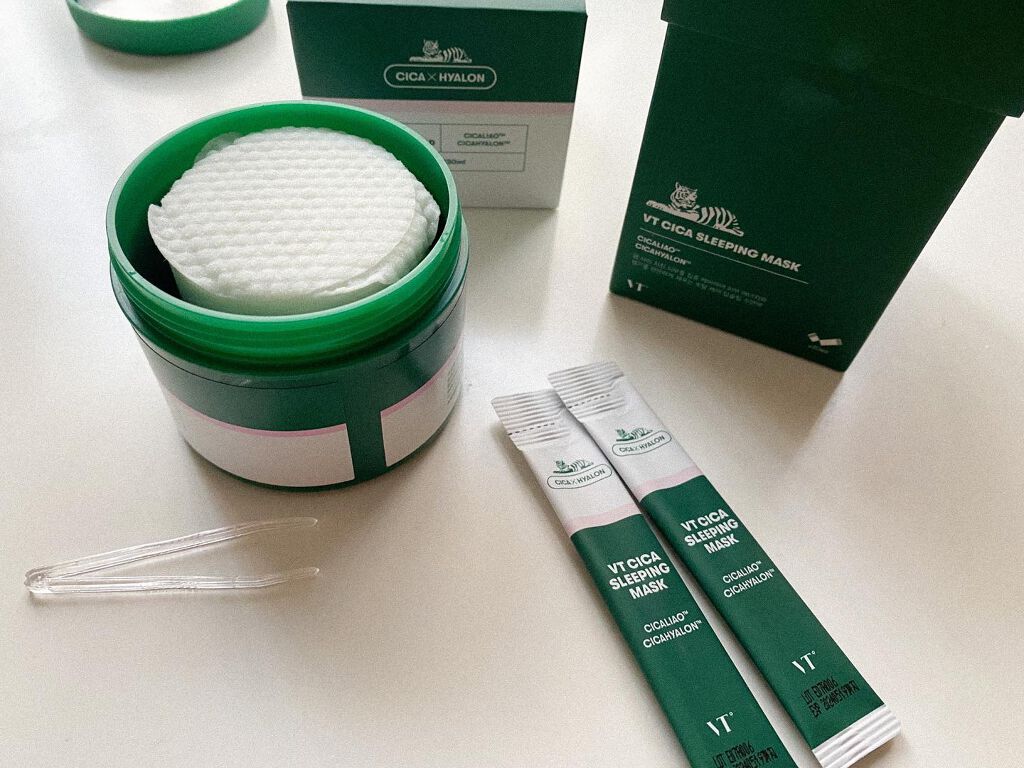 CICA スリーピングマスク/VT/シートマスク・パックを使ったクチコミ(1枚目)