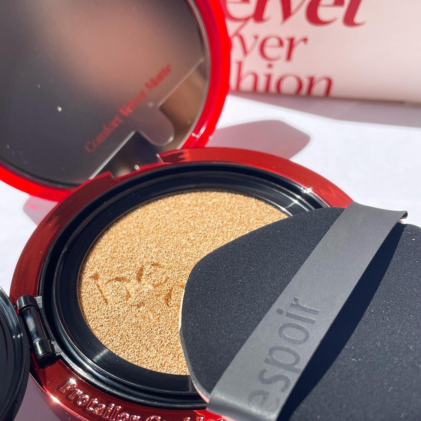 プロテーラービーベルベットカバークッション/espoir/クッションファンデーションを使ったクチコミ(4枚目)