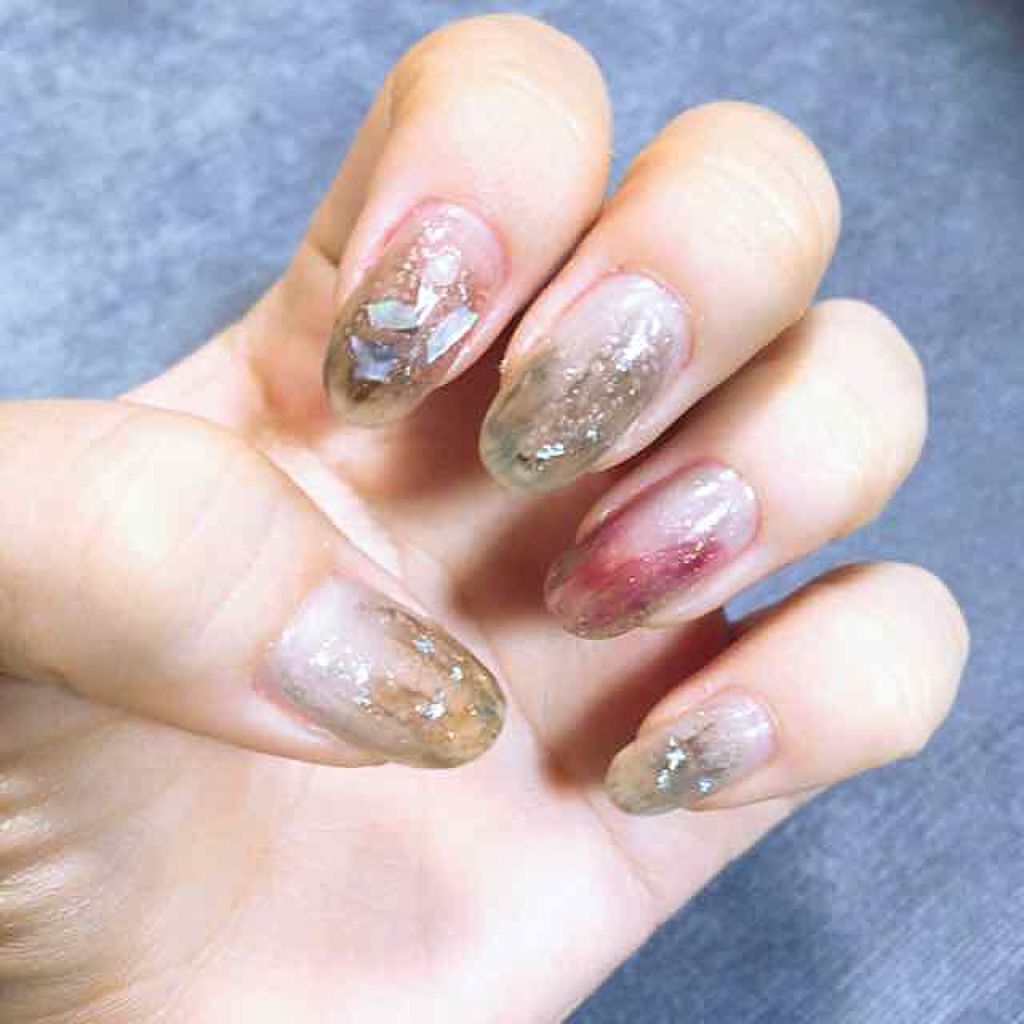 ボリュームジェルトップコート/ネイルネイル/ネイルトップコートを使ったクチコミ（2枚目）