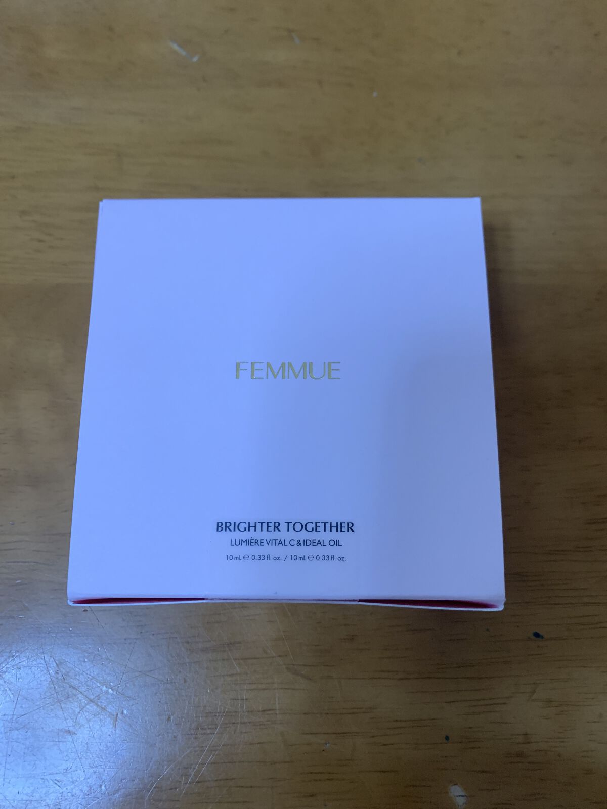 アイディアルオイル/FEMMUE/フェイスオイルを使ったクチコミ（1枚目）