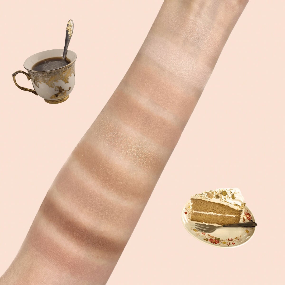 マイフェイブムードアイパレット 9カラー/HOLIKA HOLIKA/アイシャドウパレットを使ったクチコミ(5枚目)