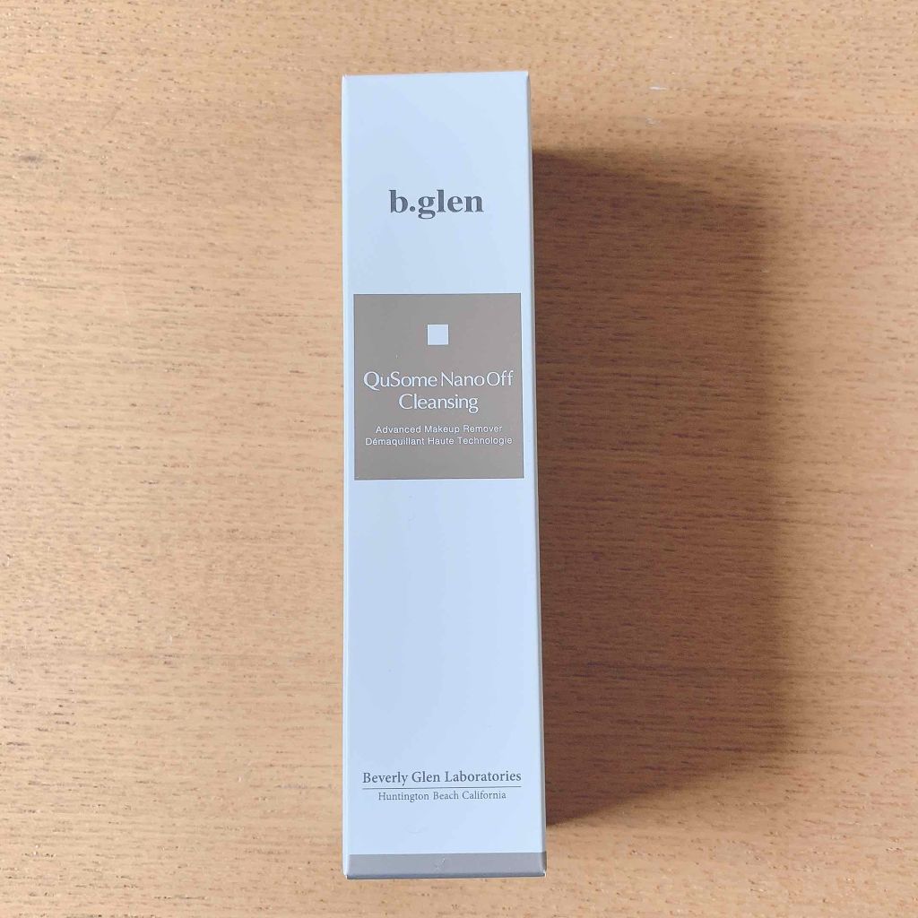 QuSomeナノオフクレンジング/b.glen/クレンジングジェルを使ったクチコミ(2枚目)