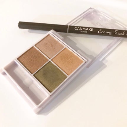 シルキースフレアイズ/キャンメイク/アイシャドウパレットを使ったクチコミ(1枚目)