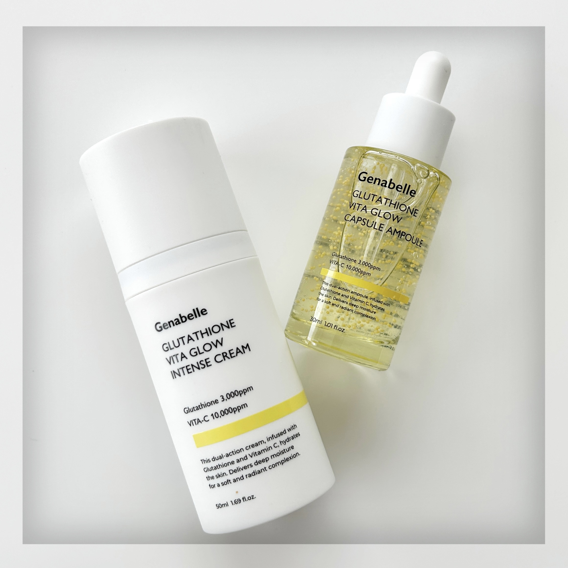 グルタチオンビタグローカプセル美容液/Genabelle/美容液を使ったクチコミ（1枚目）