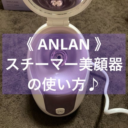 スチーマー美顔器/ANLAN/美顔器・マッサージを使ったクチコミ(1枚目)