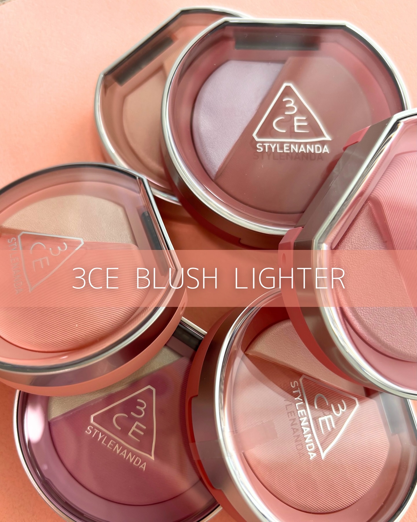 3CE ブラッシュライター/3CE/パウダーチークを使ったクチコミ（1枚目）