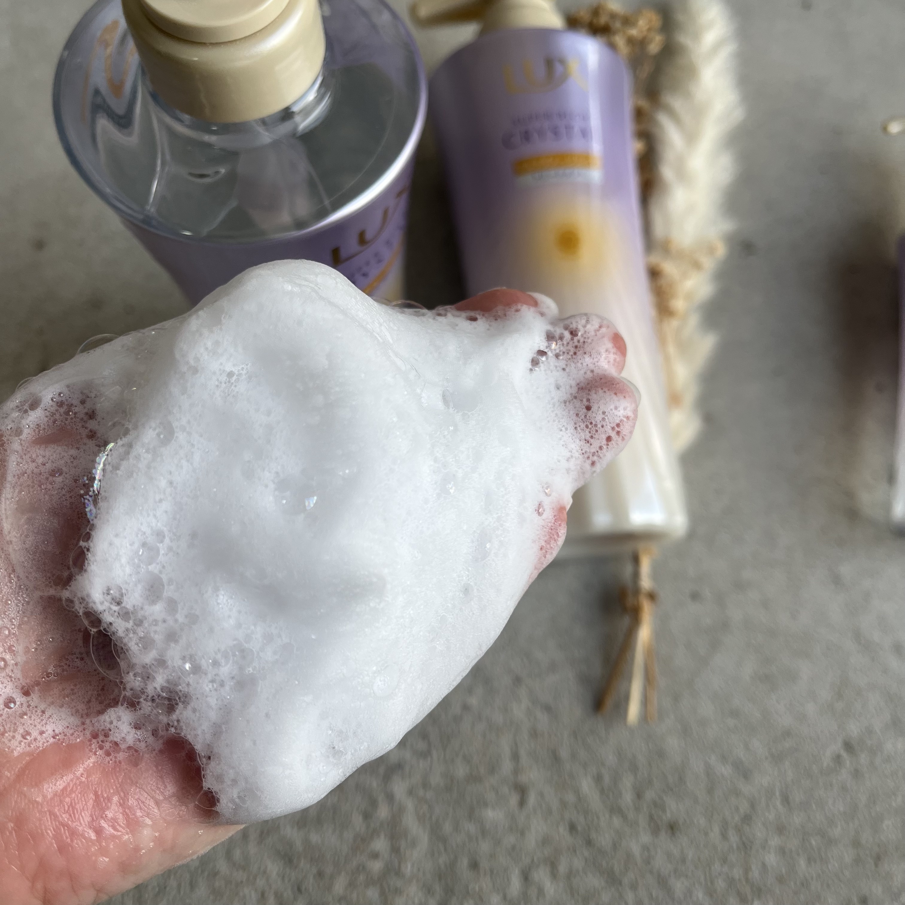 スーパーリッチクリスタル　マルチダメージリペア　シャンプー/トリートメント/LUX/市販シャンプーを使ったクチコミ（3枚目）