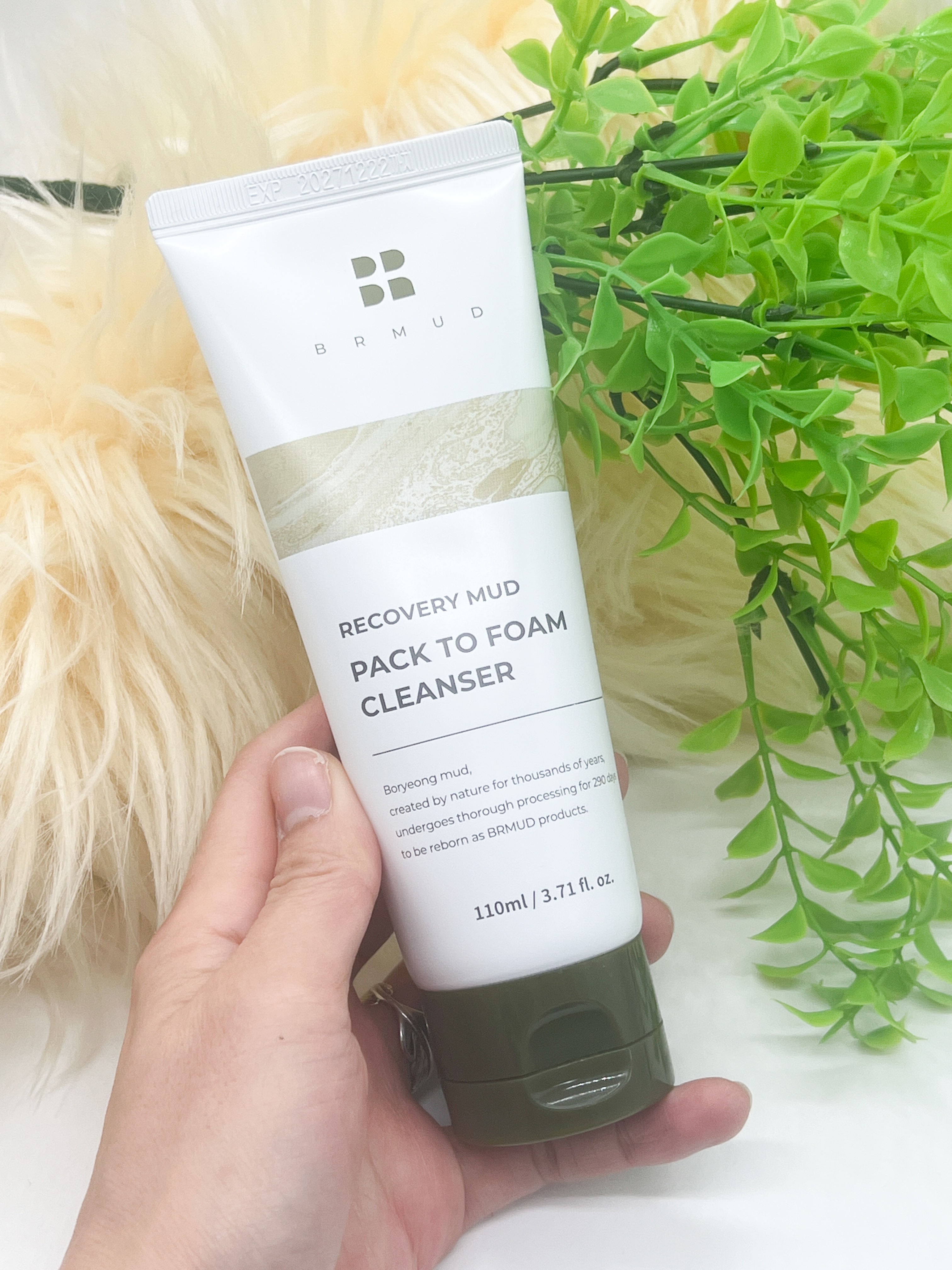 リカバリーマッドバックツーフォームクレンザー/BRMUD/洗顔フォームを使ったクチコミ（2枚目）