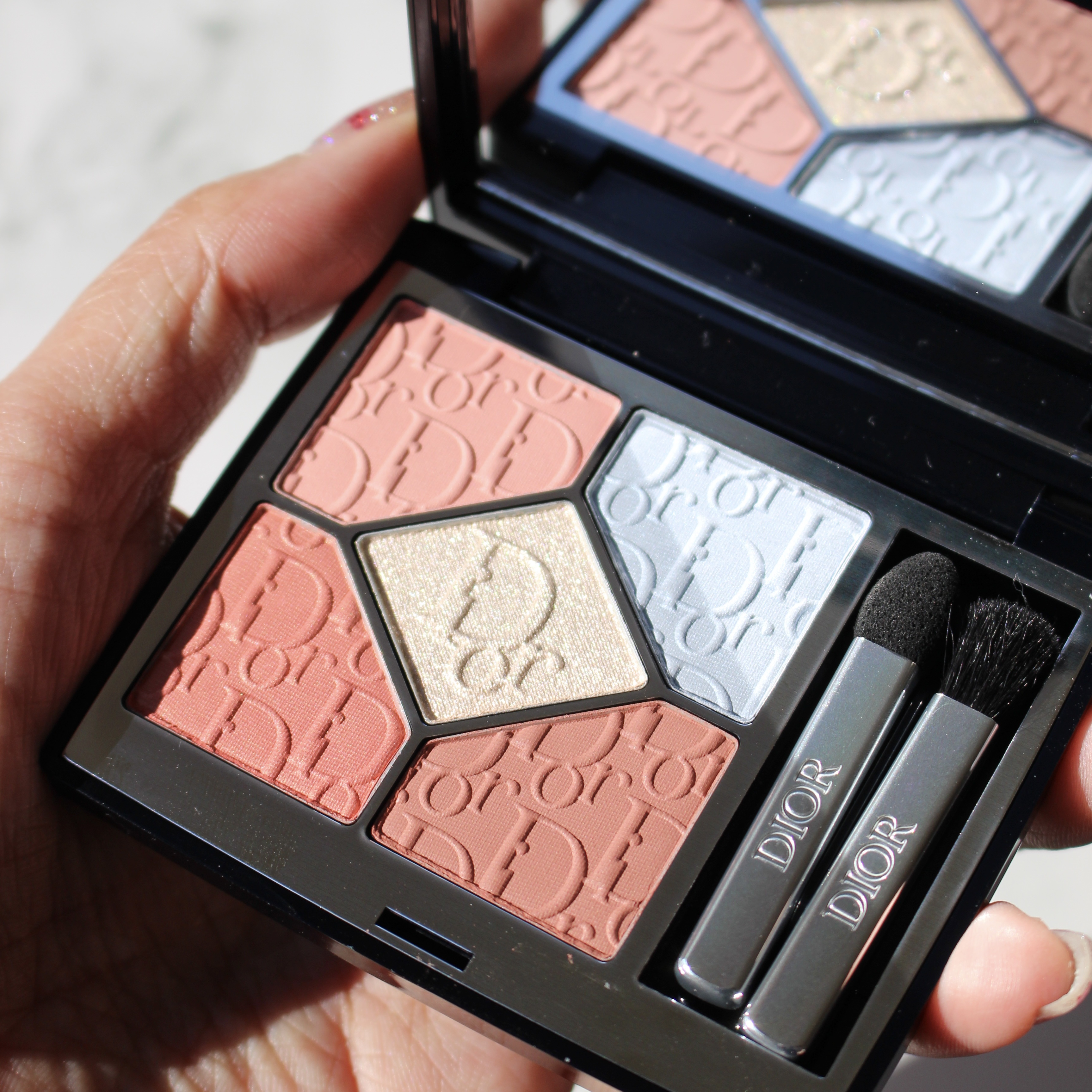 【旧】ディオールショウ サンク クルール（スプリング コレクション 2025 限定品） 623 ピーチマニア（スプリング コレクション 2025 限定品）/Dior/アイシャドウを使ったクチコミ（2枚目）