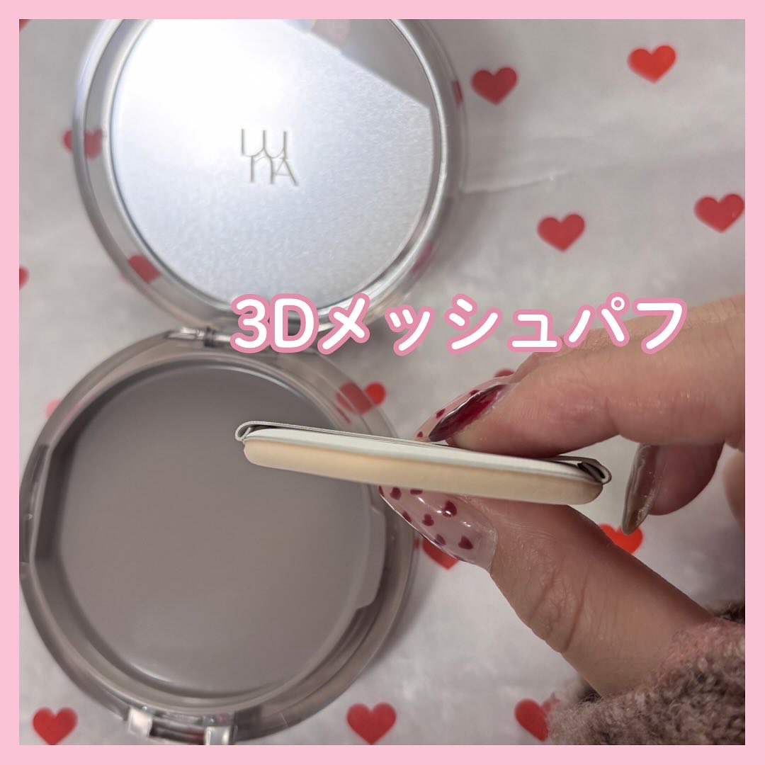 ブラーカバークッション/LUNA/クッションファンデーションを使ったクチコミ（3枚目）