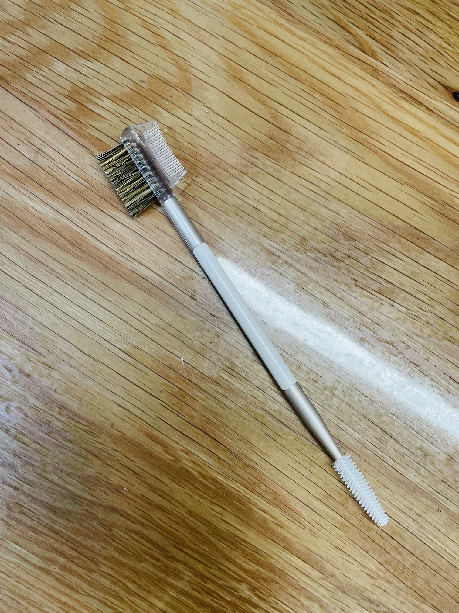 ごくふわっ アイブロウブラシ 3way/DAISO/メイクブラシを使ったクチコミ（2枚目）