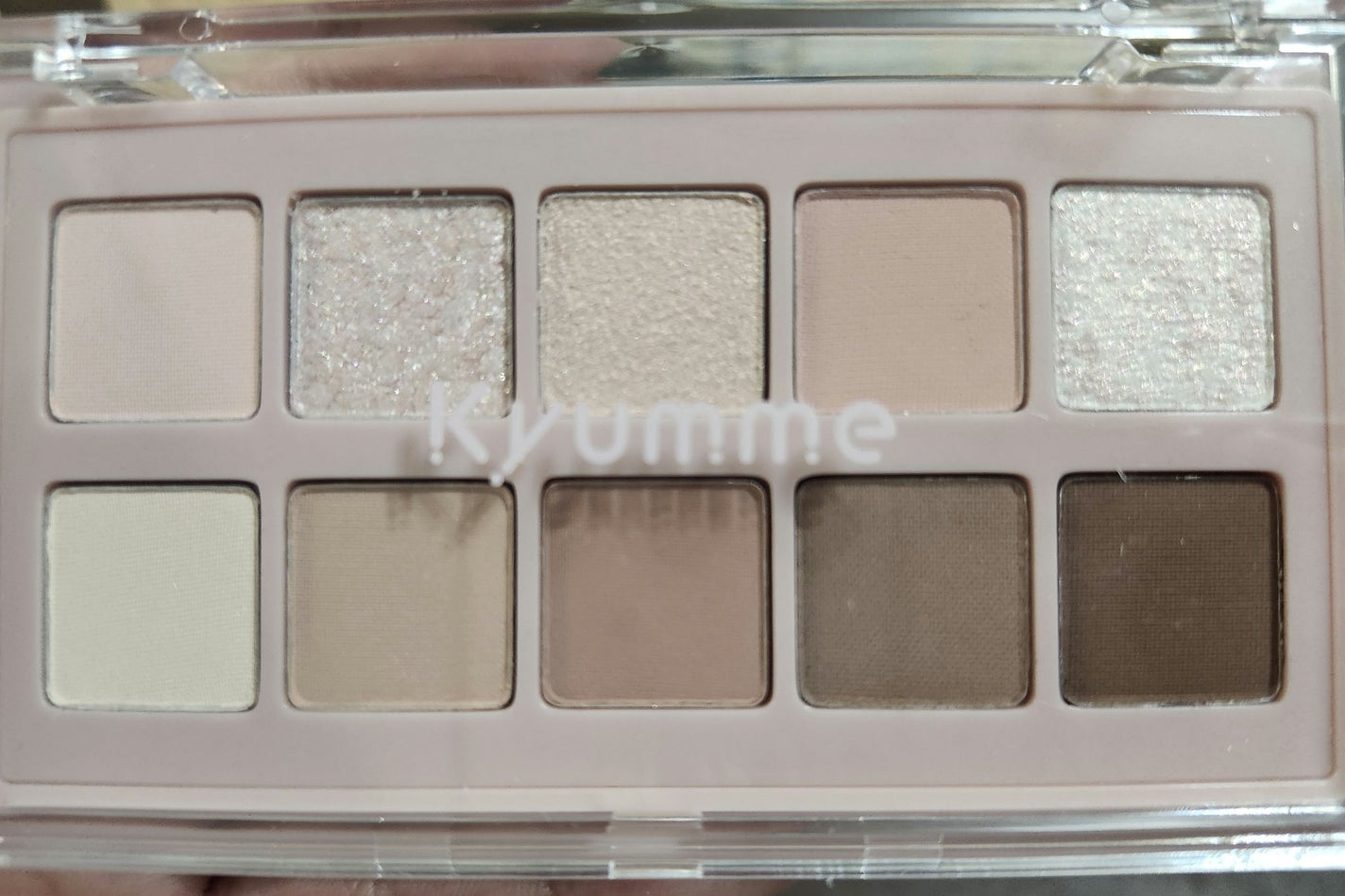 KM ドリームアイシャドウパレット/Kyumme/アイシャドウパレットを使ったクチコミ(2枚目)