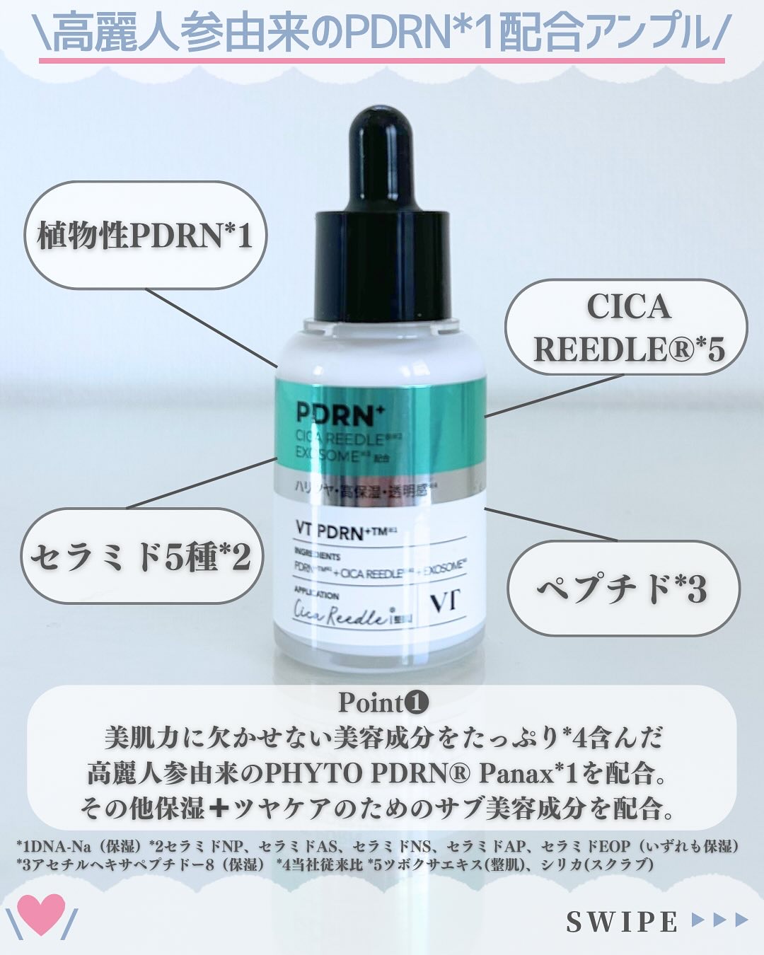 R5ファーミング アンプル/VT/美容液を使ったクチコミ（3枚目）