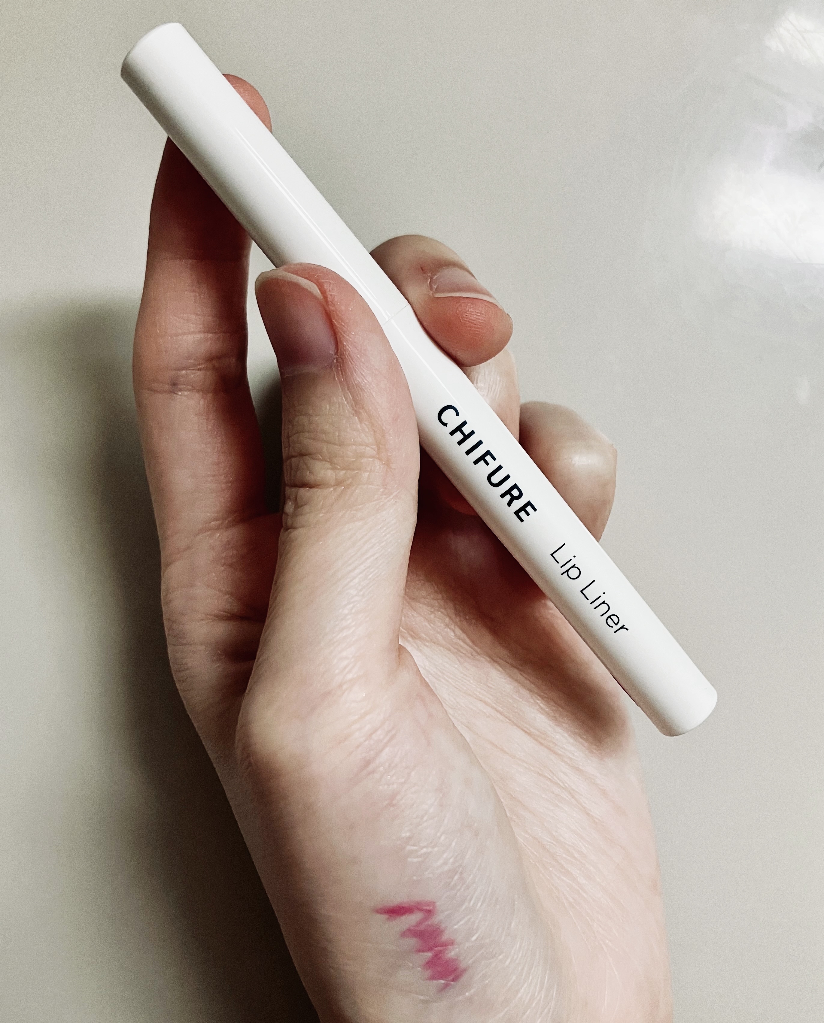 携帯スライド式 リップブラシ/DAISO/メイクブラシを使ったクチコミ（1枚目）