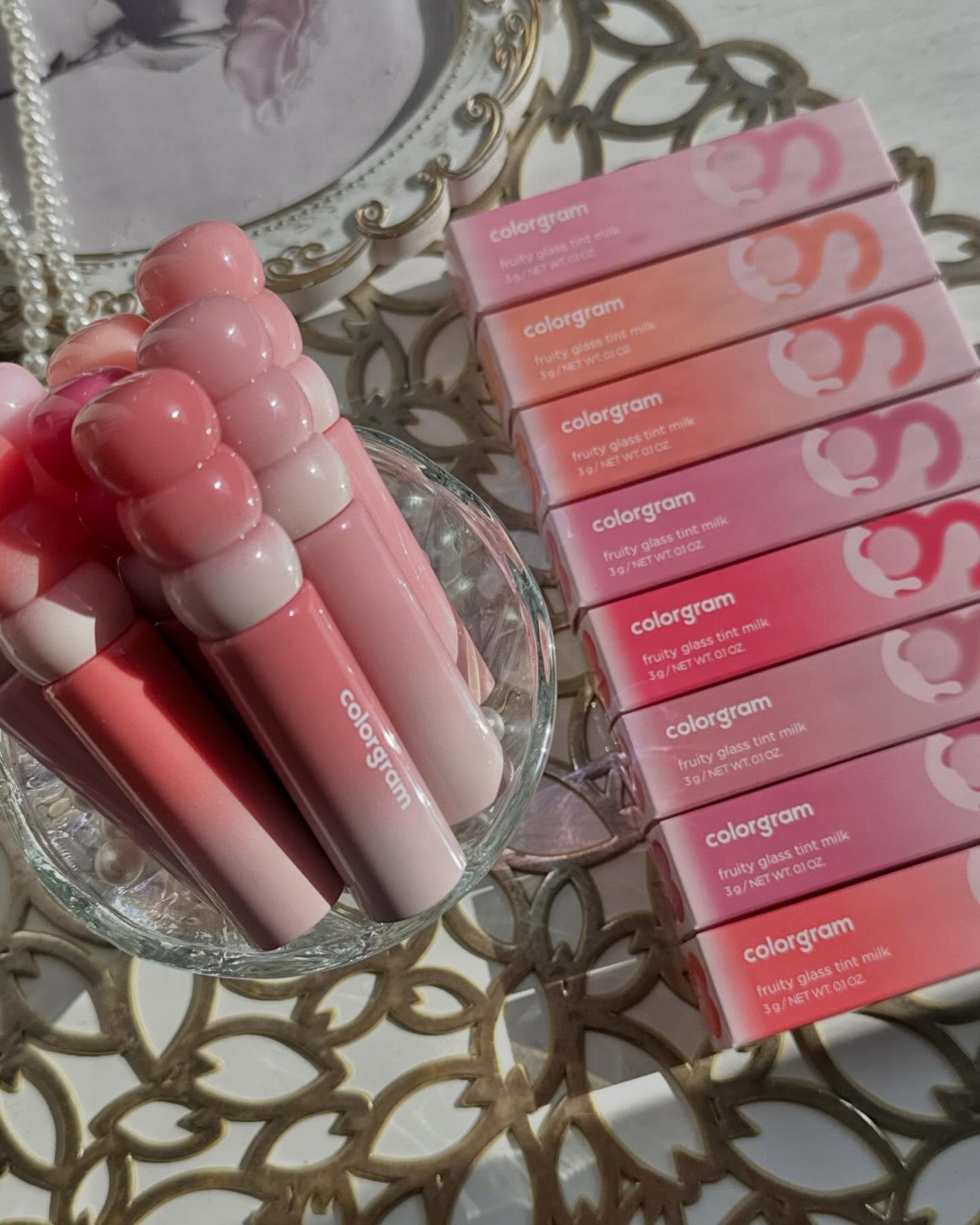 さやぴよ♡フォロバ100 on LIPS 「💝\メガ割で買うべし💄💓/colorgramの可愛いリップ♡[..」(9枚目)