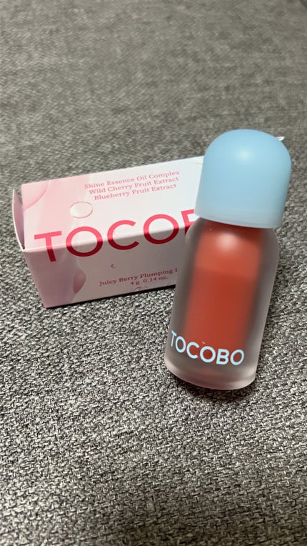 ジューシーベリープランピングリップオイル/TOCOBO/リップグロスを使ったクチコミ(1枚目)