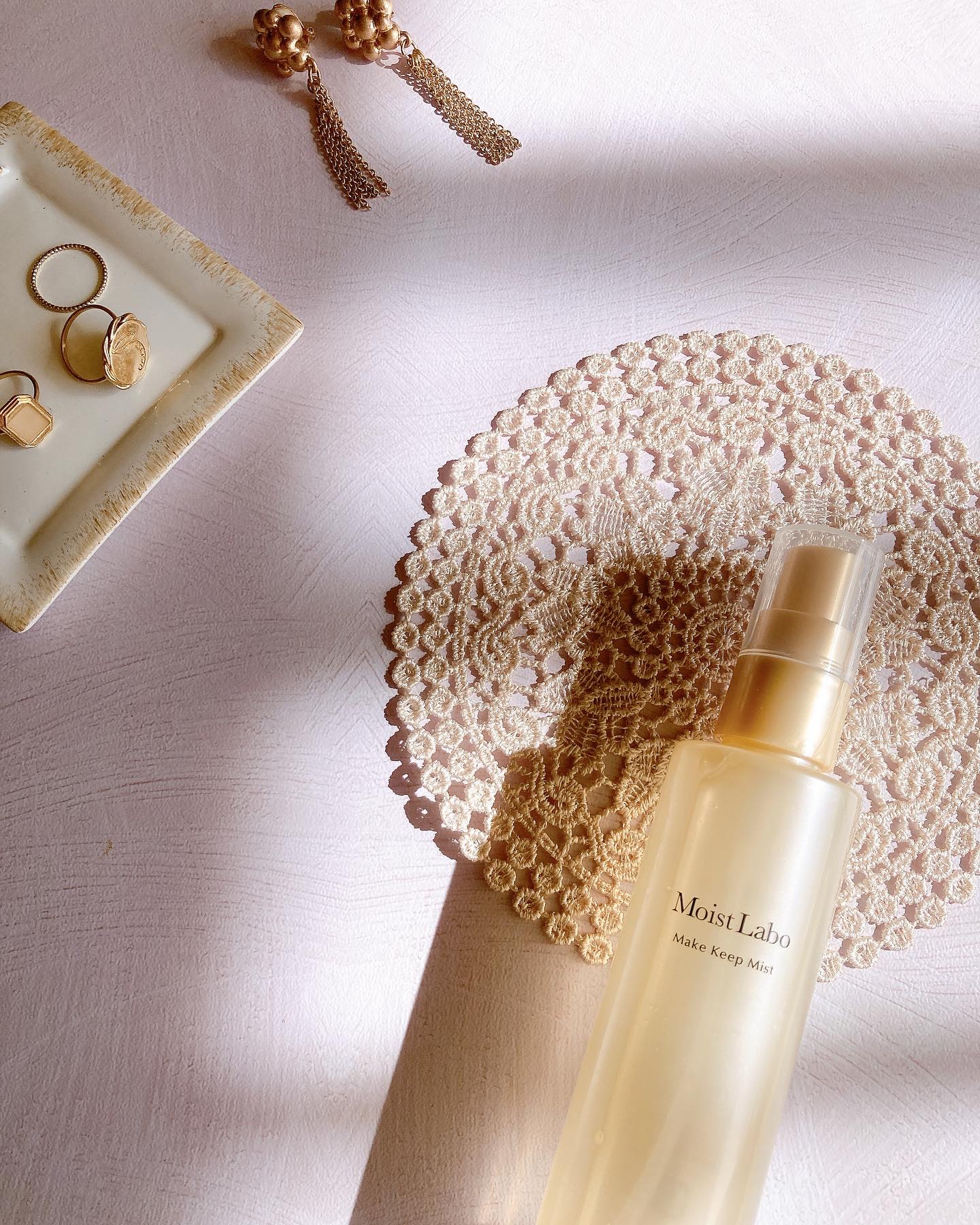 モイストラボ メイクキープミスト＜ツヤタイプ＞/Moist Labo/ミスト状化粧水を使ったクチコミ（1枚目）