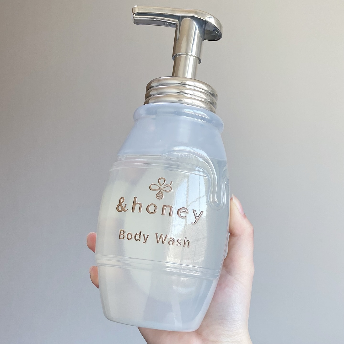 メロウエアリー 泡ボディウォッシュ/&honey/ボディソープを使ったクチコミ（2枚目）