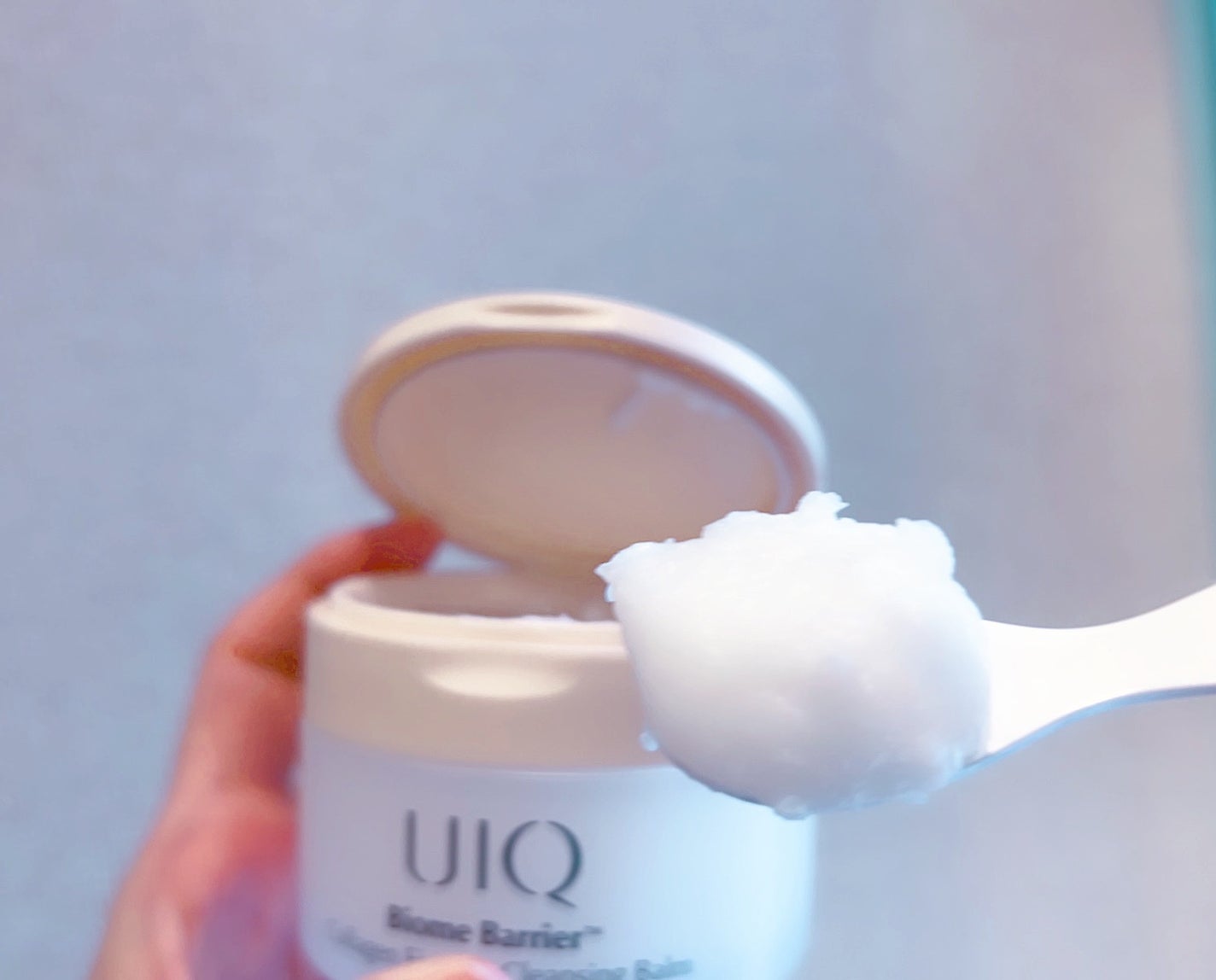 バイオームバリアコラーゲンファーミングクレンジングバーム/UIQ/クレンジングバームを使ったクチコミ(2枚目)