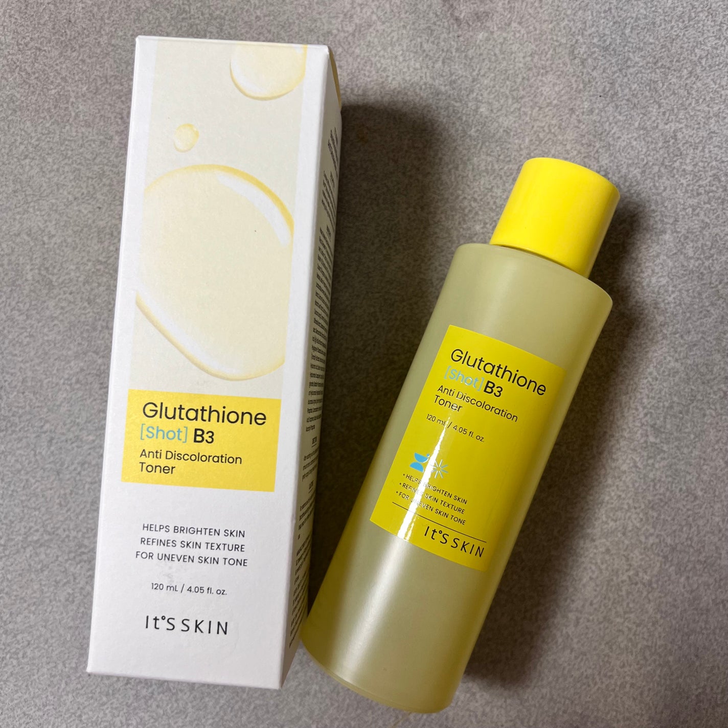 グルタチオンショットB3クリアトーントナー/It's skin/化粧水を使ったクチコミ(1枚目)
