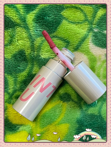 カスタマイズエアリーリップマッド/INTO U/口紅を使ったクチコミ(4枚目)