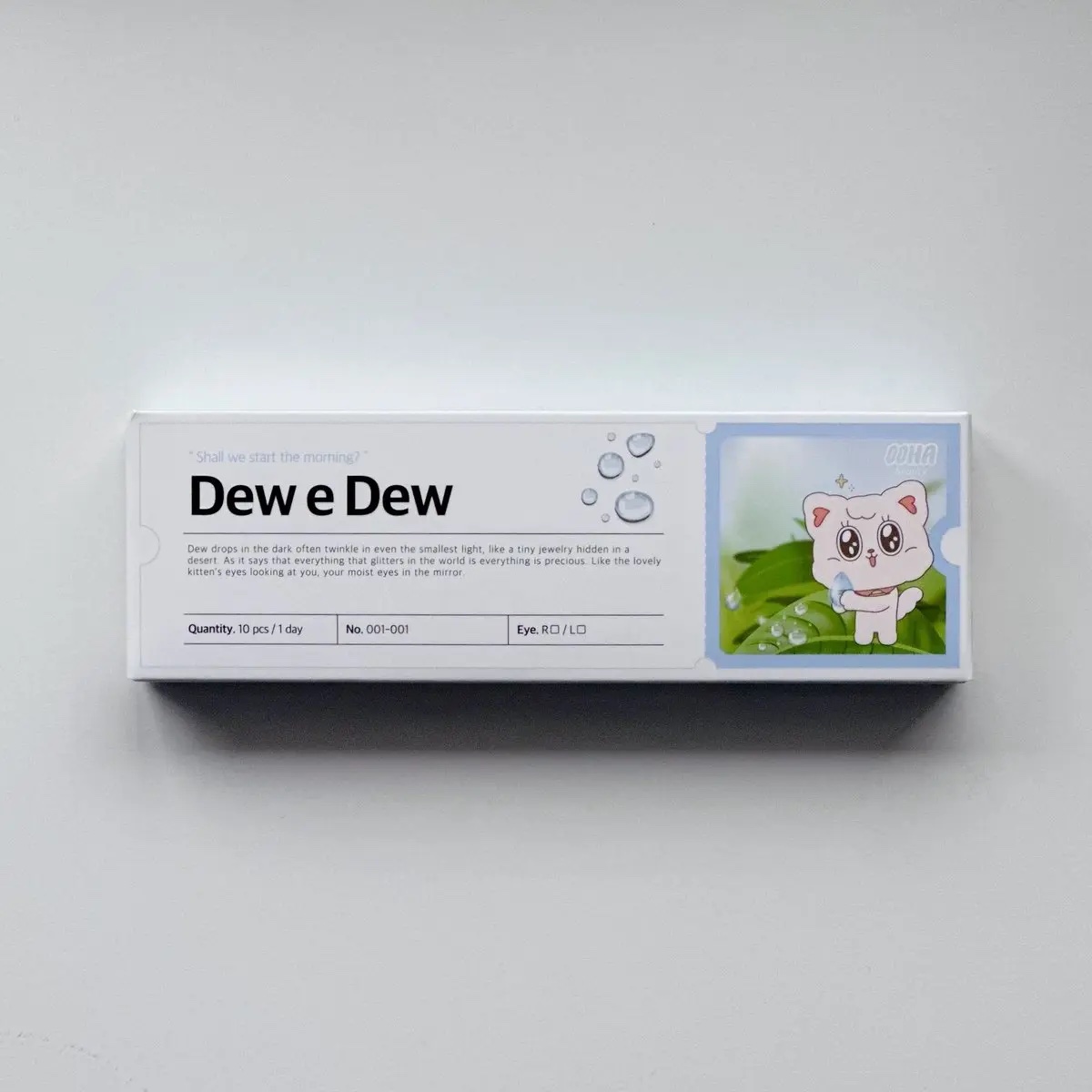 OOHA Dew e Dew 1day/OOHA/ワンデー（１DAY）カラコンを使ったクチコミ（2枚目）