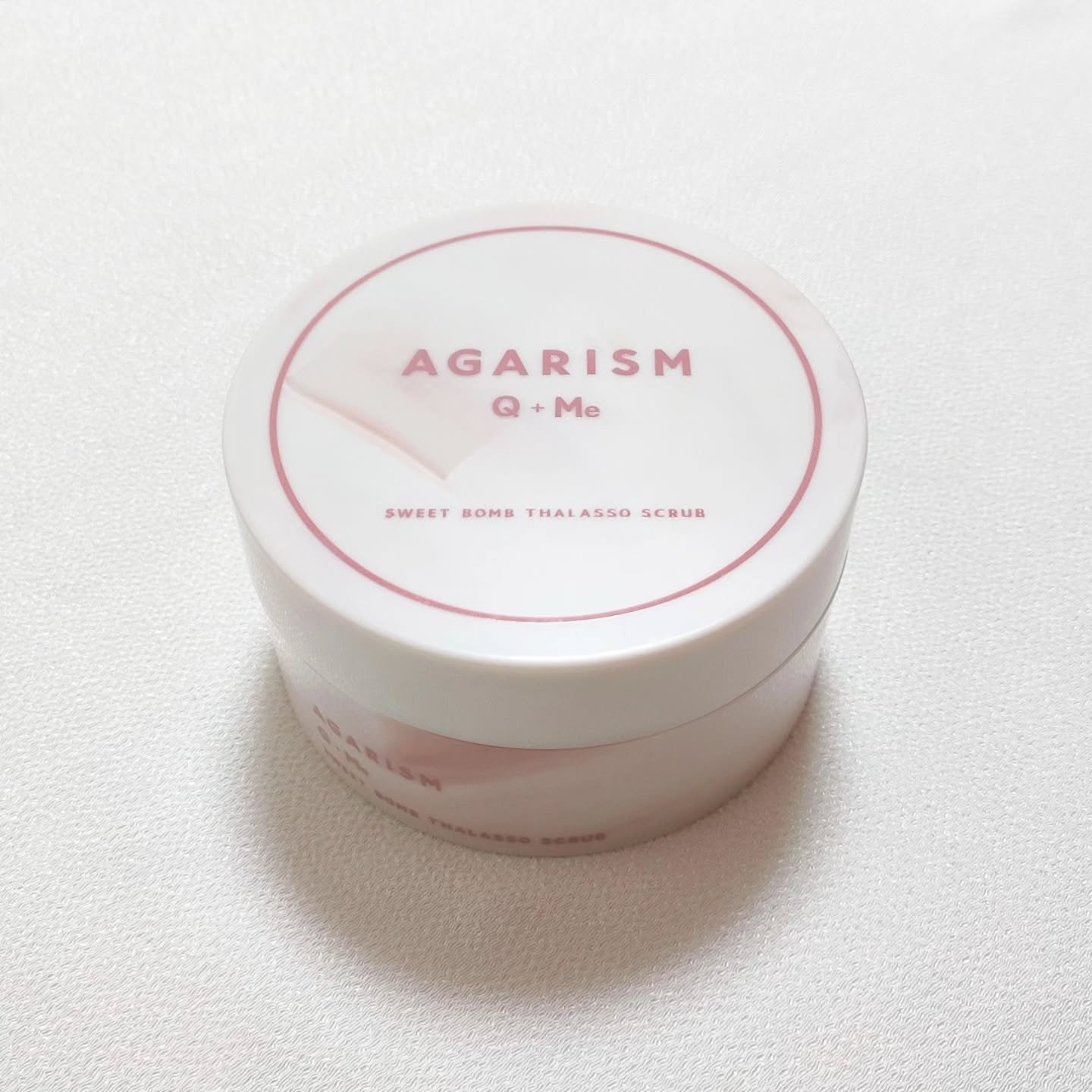 キューミースウィートボムタラソスクラブ　ピオニーブーケの香り/AGARISM/ボディスクラブを使ったクチコミ（1枚目）