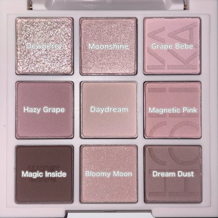 マイフェイブムードアイパレット 9カラー/HOLIKA HOLIKA/アイシャドウパレットを使ったクチコミ(3枚目)
