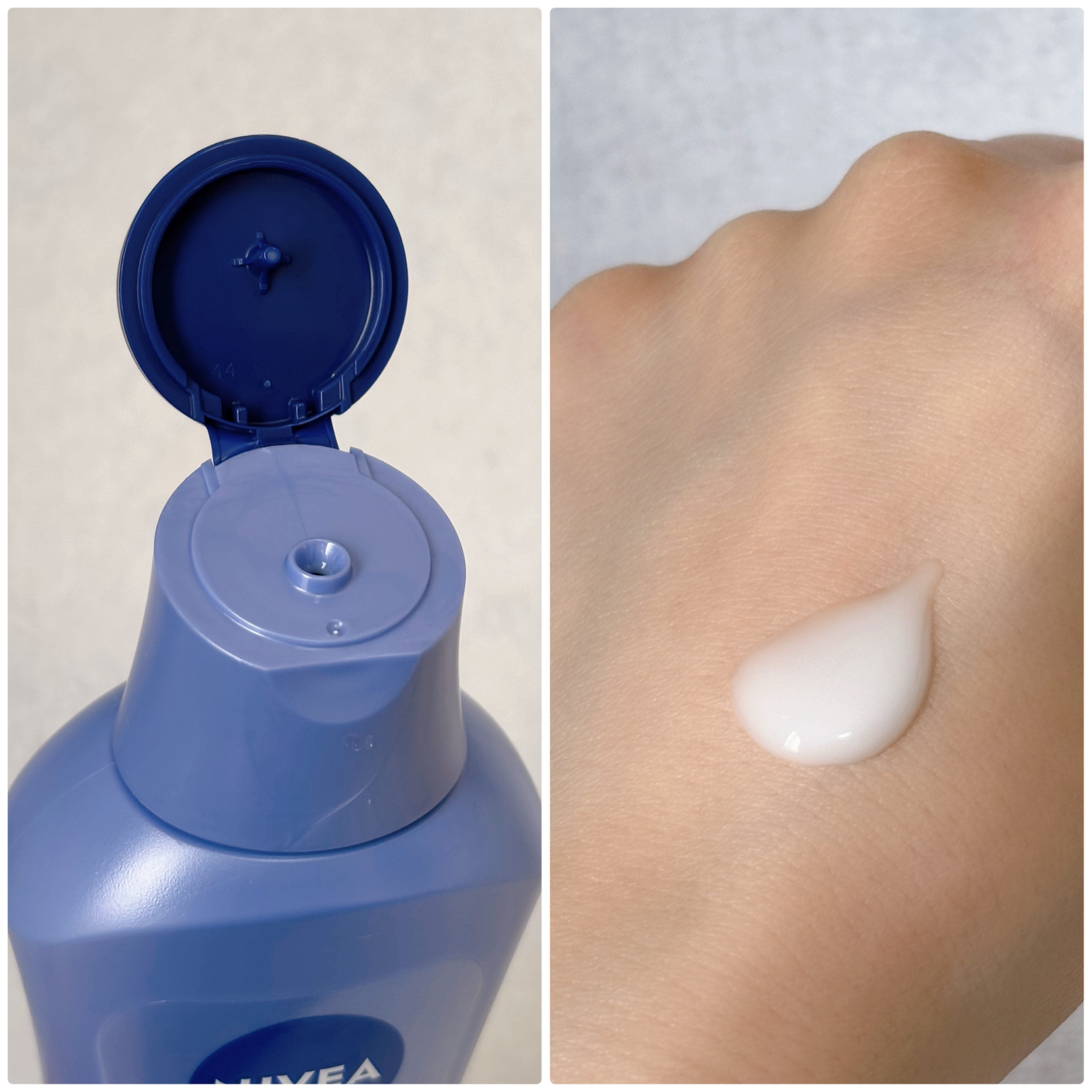 プレミアムボディミルク ホワイトニング【医薬部外品】		/ニベア/ボディミルクを使ったクチコミ（2枚目）