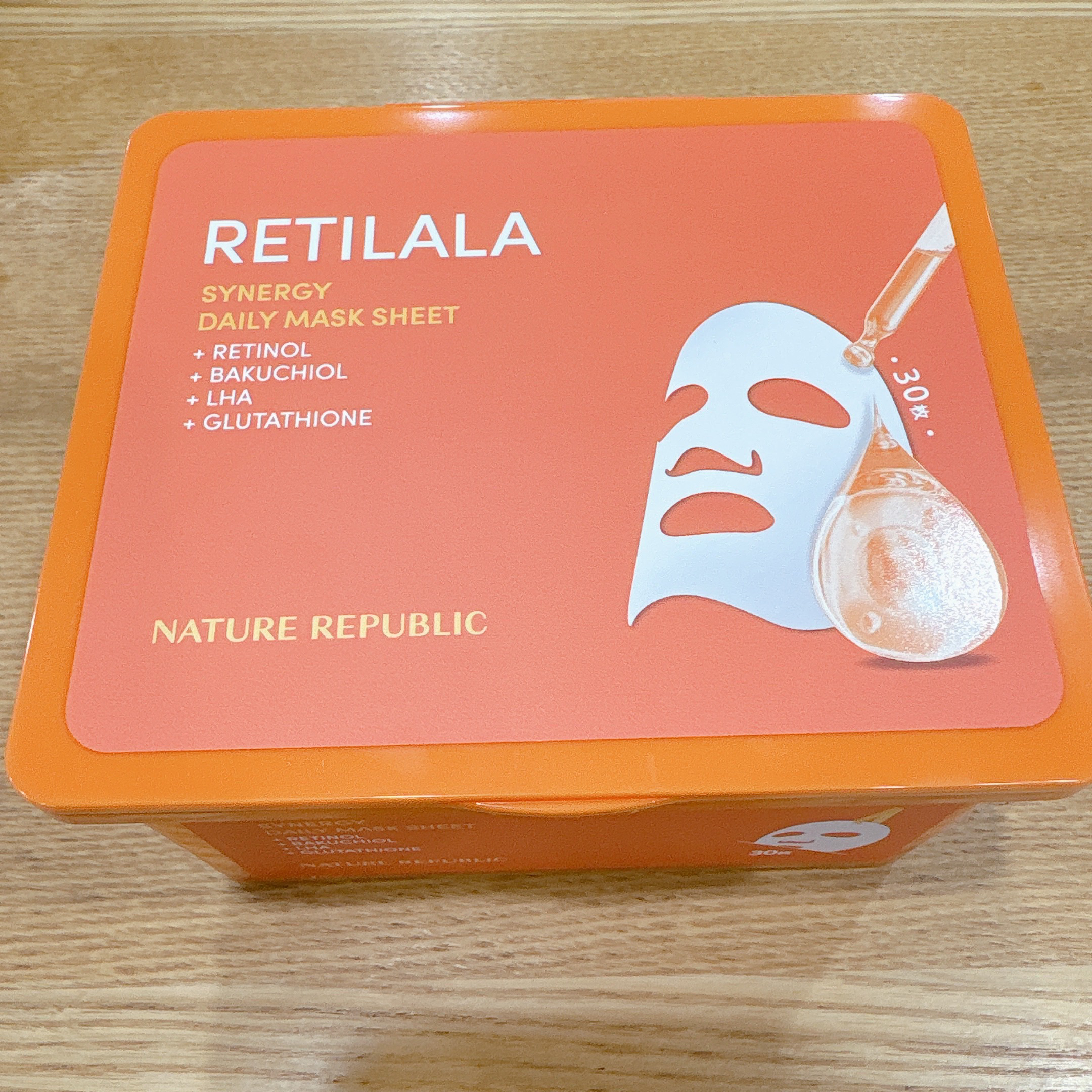 レチララ デイリーシートマスク/ネイチャーリパブリック/シートマスク・パックを使ったクチコミ（2枚目）