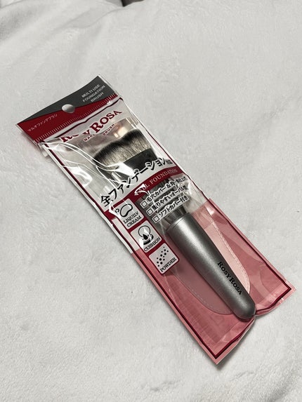 マルチファンデブラシ /ロージーローザ/メイクブラシを使ったクチコミ(2枚目)