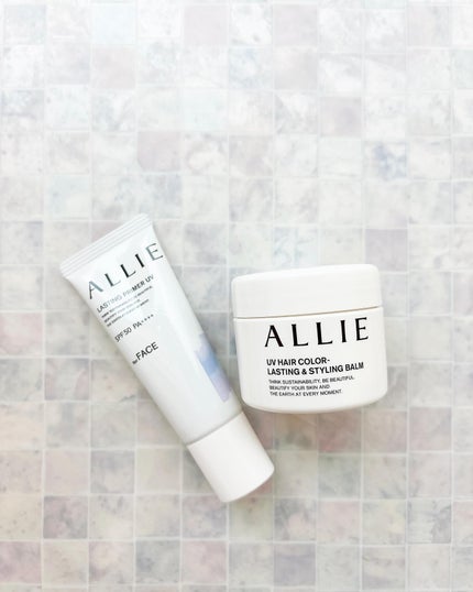 アリィー クロノビューティ UV ヘアカラーラスティング&スタイリング バーム/アリィー/ヘアバームを使ったクチコミ(2枚目)