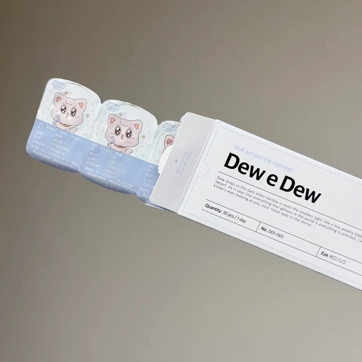 OOHA Dew e Dew 1day/OOHA/ワンデー（１DAY）カラコンを使ったクチコミ（3枚目）