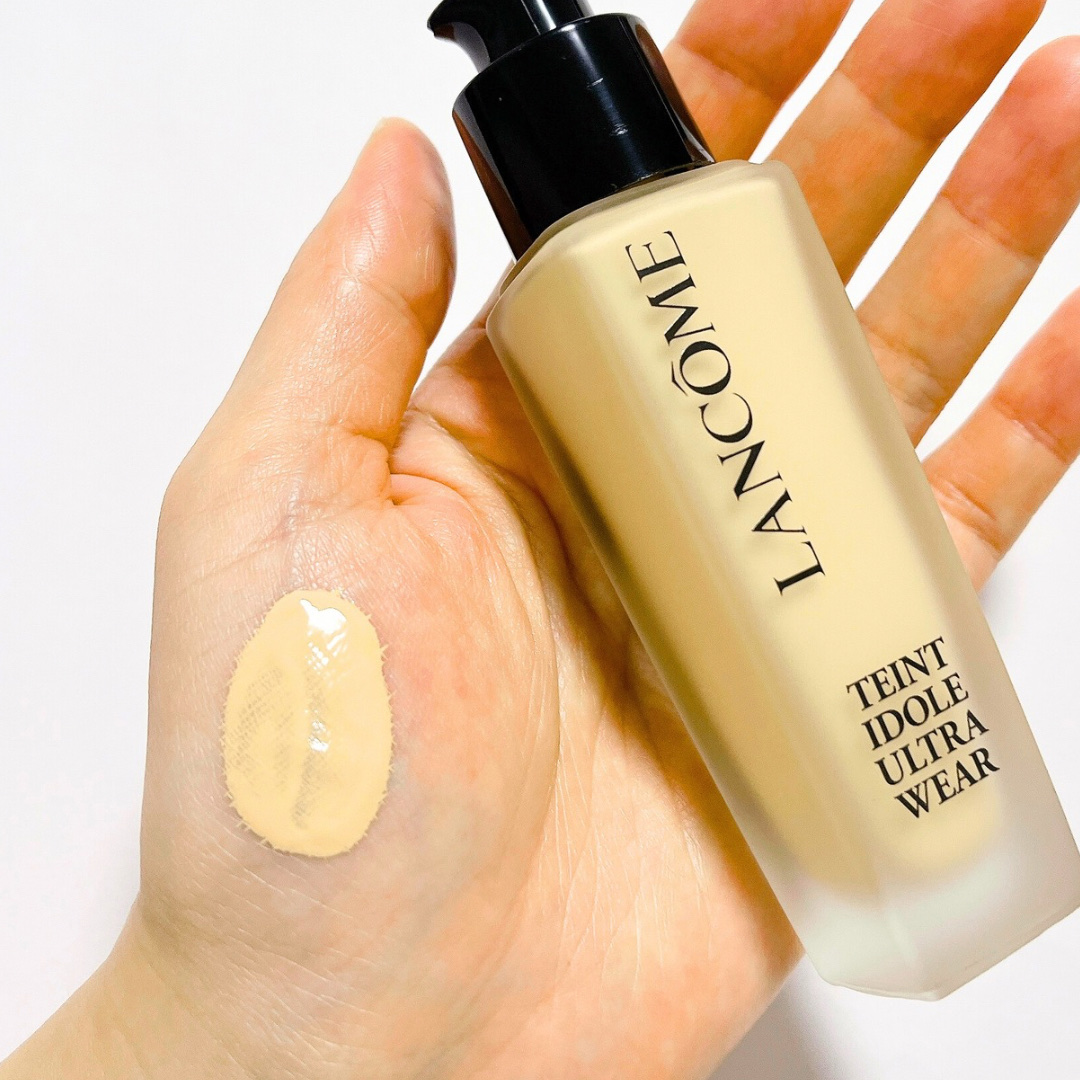 タンイドル ウルトラ ウェア リキッド N/LANCOME/リキッドファンデーションを使ったクチコミ（2枚目）