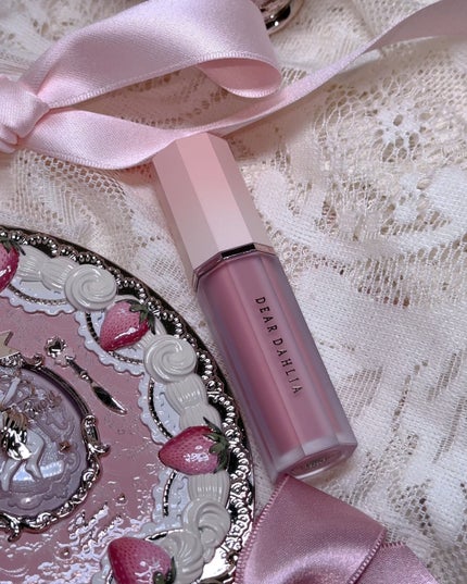 ペタルドロップリキッドブラッシャー/DEAR DAHLIA/リキッドチークを使ったクチコミ(4枚目)