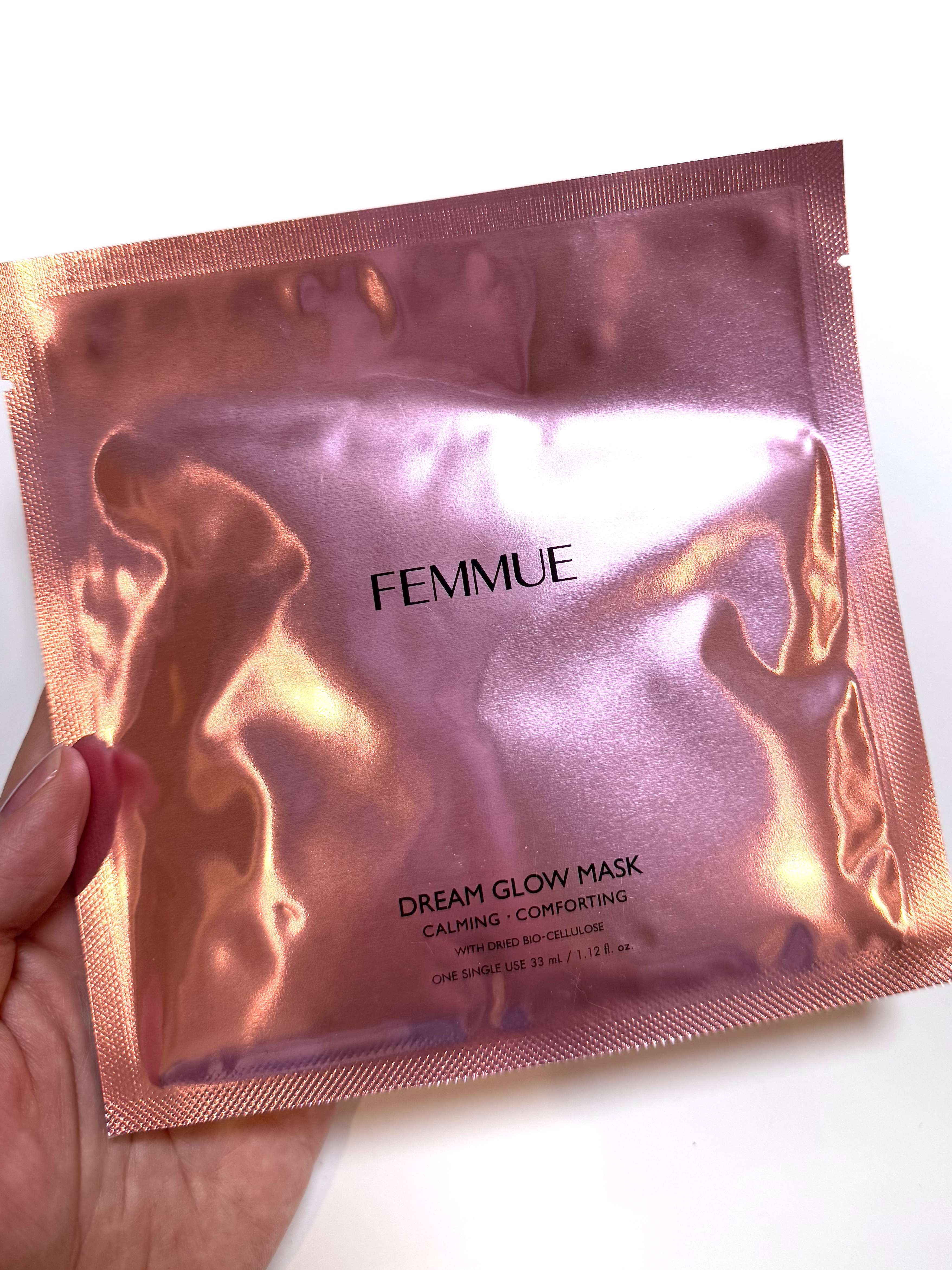 ドリームグロウマスク CC（保護・保湿）/FEMMUE/シートマスク・パックを使ったクチコミ（2枚目）