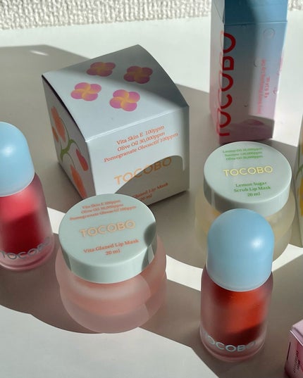 ビタグレーズドリップマスク/TOCOBO/リップマスクを使ったクチコミ(5枚目)