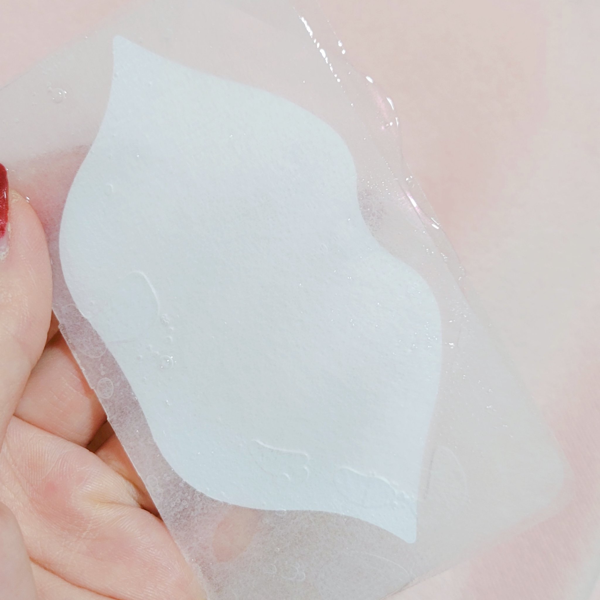 くちびるぷっくり集中ケアマスク/サンリオ/シートマスク・パックを使ったクチコミ（2枚目）