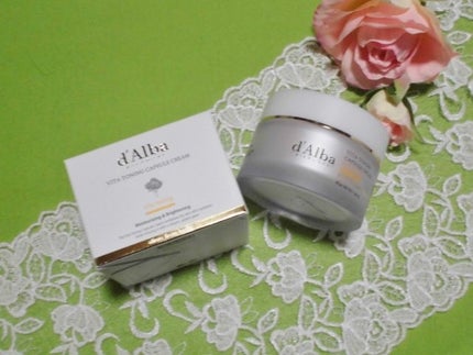 ビタトーニングカプセルクリーム/ダルバ/フェイスクリームを使ったクチコミ(1枚目)