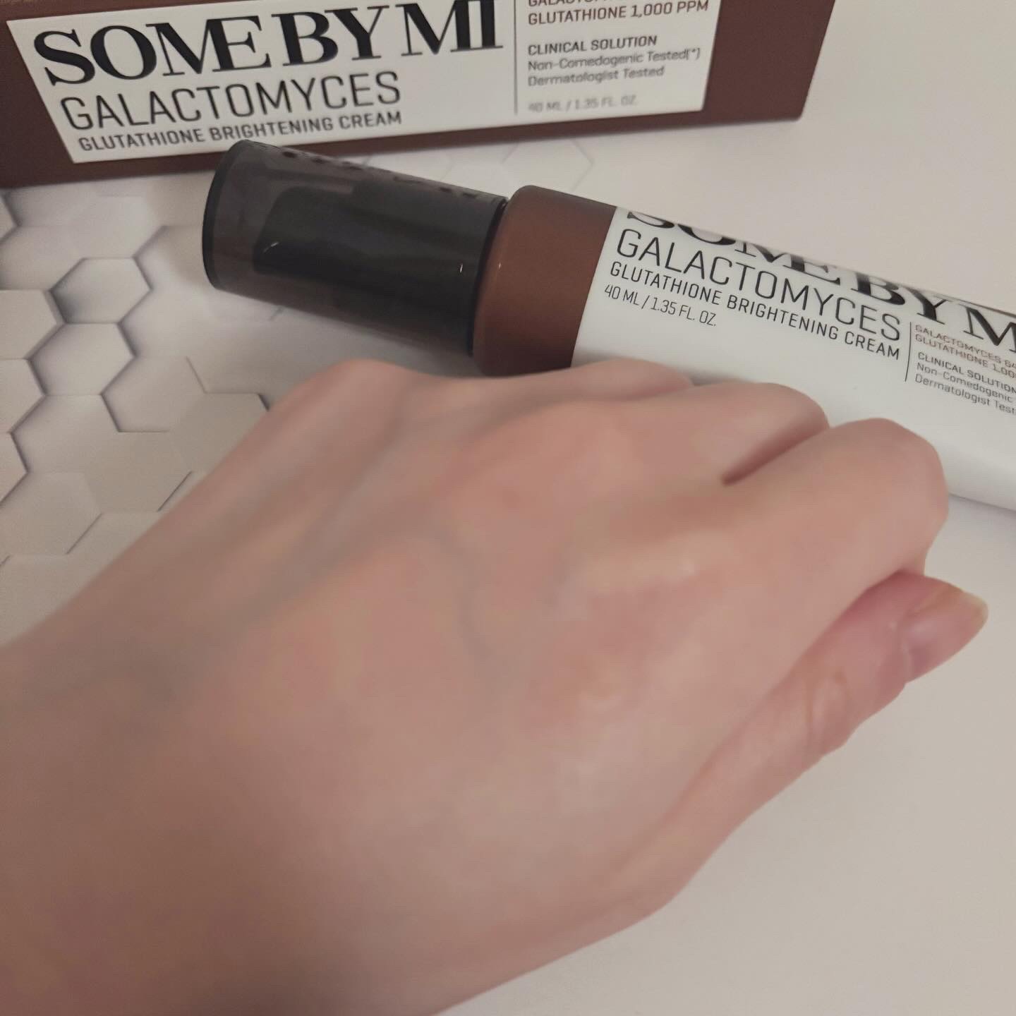 ガラクトミセスグルタチオンブライトニングクリーム/SOME BY MI/フェイスクリームを使ったクチコミ（3枚目）