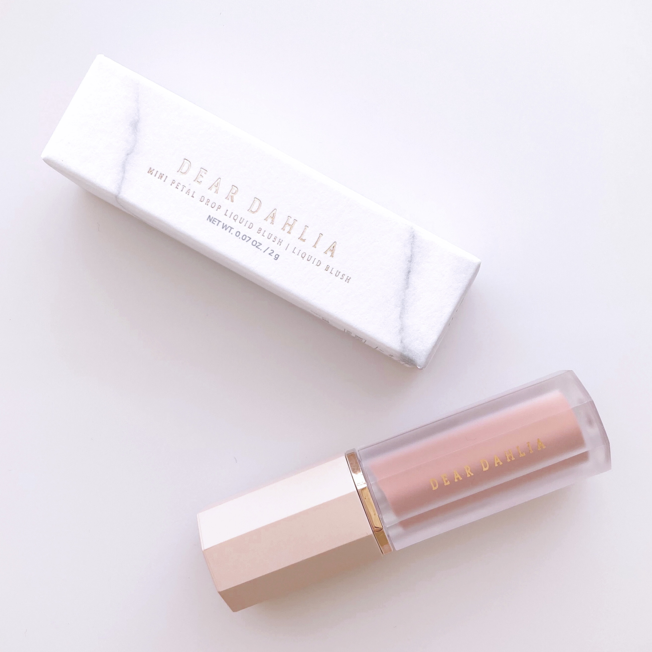 ペタルドロップリキッドブラッシャー/DEAR DAHLIA/リキッドチークを使ったクチコミ（1枚目）