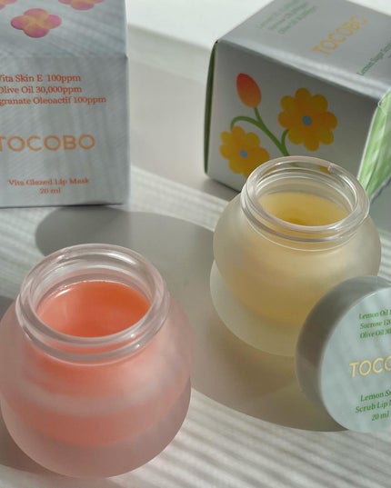 ビタグレーズドリップマスク/TOCOBO/リップマスクを使ったクチコミ(7枚目)