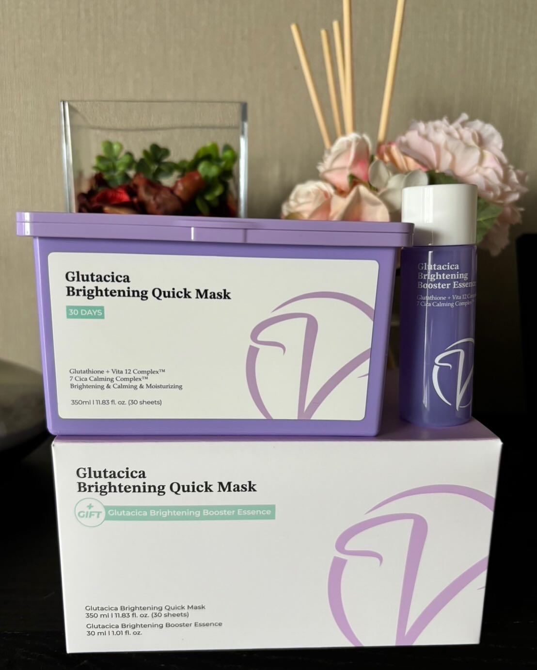 グルタシカ ブライトニングクイックマスク/Dr.Viuum/シートマスク・パックを使ったクチコミ（1枚目）