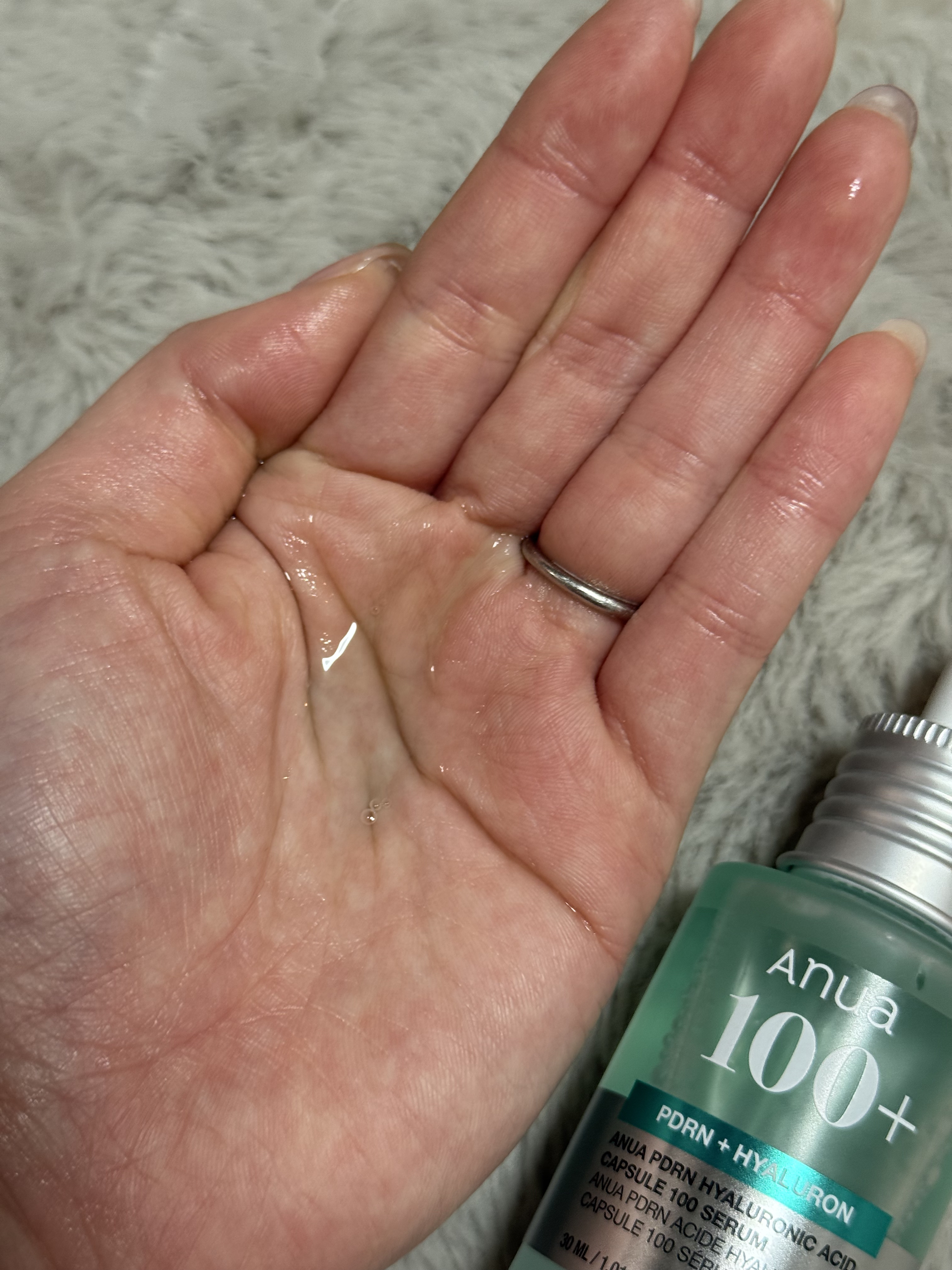 PDRNヒアルロン酸カプセル100セラム/Anua/美容液を使ったクチコミ（3枚目）