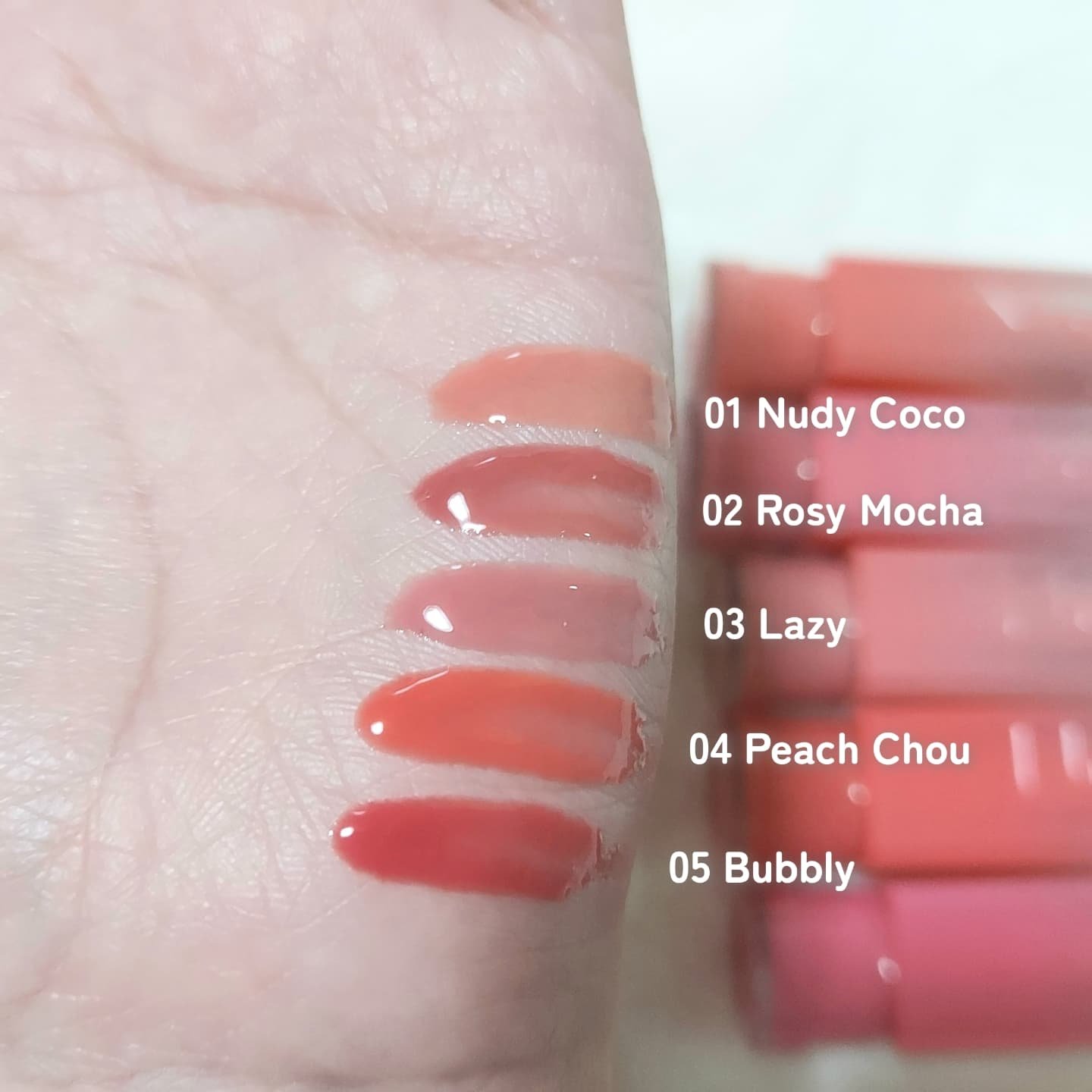 グレイズバウンシングティント/2aN/リップティントを使ったクチコミ（3枚目）